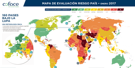 Mapa Evaluación Riesgo País Enero 2017